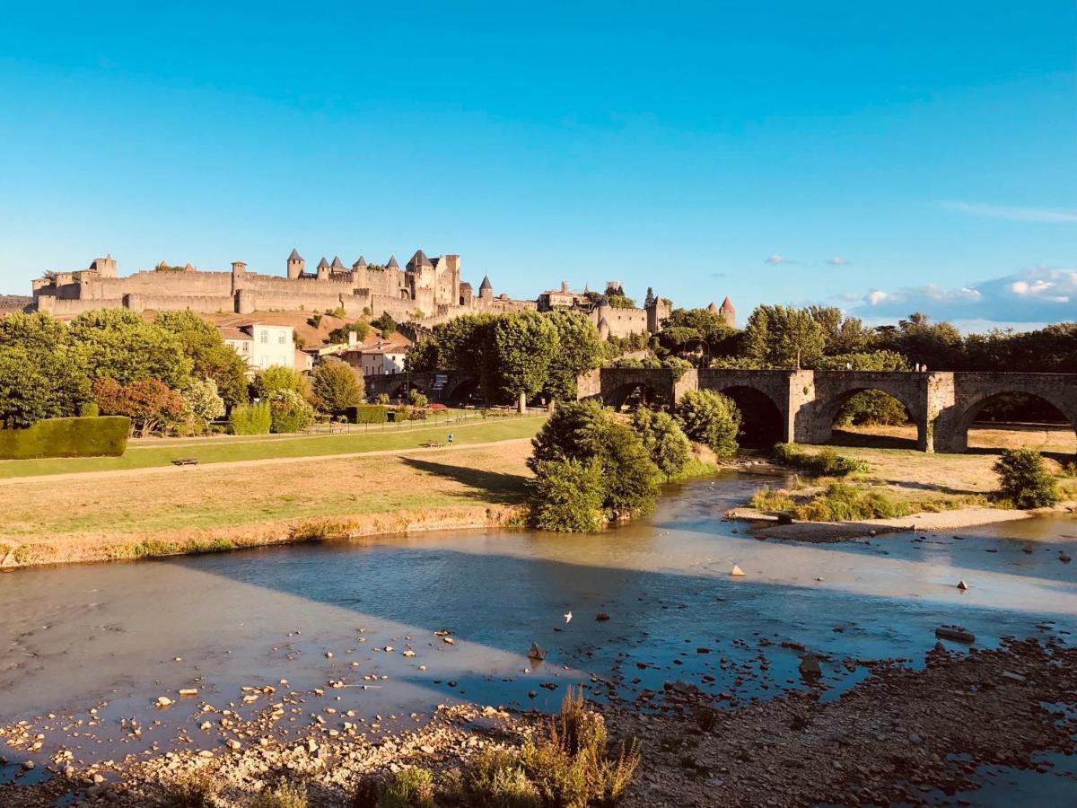 Appartement Vue Cite Medievale Carcassonne Exteriör bild