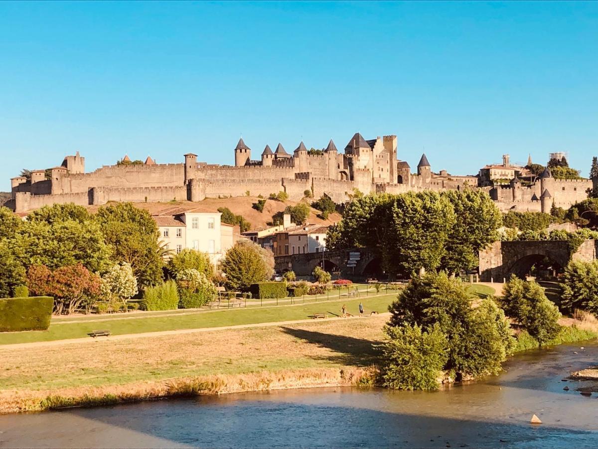 Appartement Vue Cite Medievale Carcassonne Exteriör bild