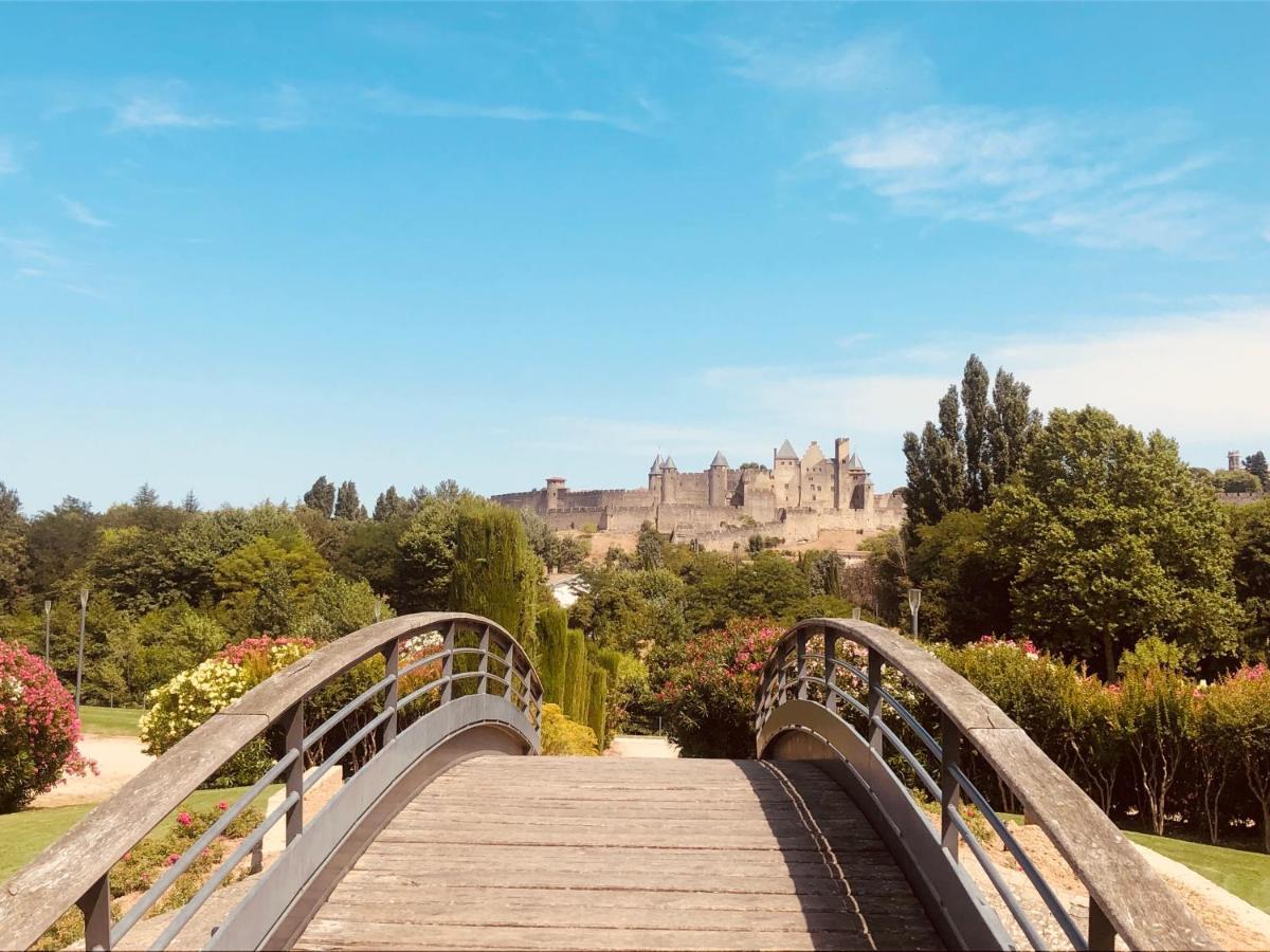 Appartement Vue Cite Medievale Carcassonne Exteriör bild